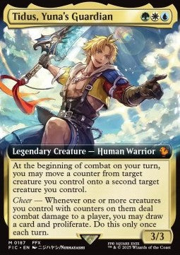 Tidus, Yuna's Guardian (V.1)⁣ - Commander: Magic: The Gathering - FINAL FANTASY: Extras⁣ (Mythic)⁣ [187]