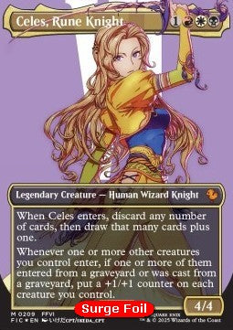 Celes, Rune Knight (V.3) - Commander: Magic: The Gathering - FINAL FANTASY: Extras (Mythic) [XFIC-209]