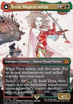 Terra, Magical Adept // Esper Terra (V.1)⁣ - Magic: The Gathering - FINAL FANTASY: Extras⁣ (Mythic)⁣ [323]