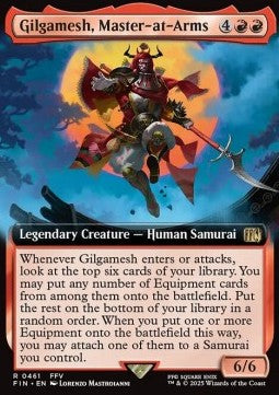 Gilgamesh, Master-at-Arms (V.2)⁣ - Magic: The Gathering - FINAL FANTASY: Extras⁣ (Rare)⁣ [461]