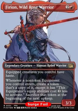 Firion, Wild Rose Warrior (V.3)⁣ - Magic: The Gathering - FINAL FANTASY: Extras⁣ (Rare)⁣ [531]