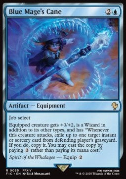 Blue Mage's Cane⁣ - Commander: Magic: The Gathering - FINAL FANTASY⁣ (Rare)⁣ [35]