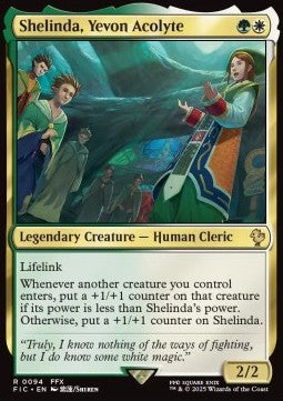 Shelinda, Yevon Acolyte⁣ - Commander: Magic: The Gathering - FINAL FANTASY⁣ (Rare)⁣ [94]