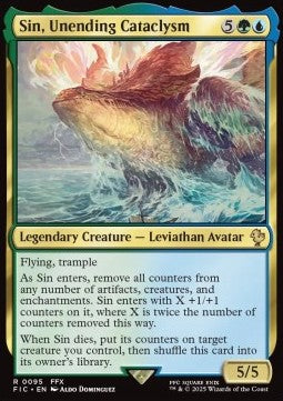 Sin, Unending Cataclysm⁣ - Commander: Magic: The Gathering - FINAL FANTASY⁣ (Rare)⁣ [95]