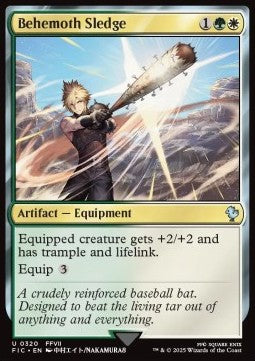 Behemoth Sledge - Commander: Magic: The Gathering - FINAL FANTASY (Uncommon) [FIC-320]