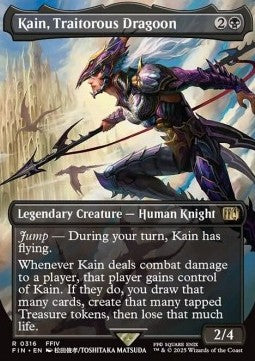 Kain, Traitorous Dragoon (V.1)⁣ - Magic: The Gathering - FINAL FANTASY: Extras⁣ (Rare)⁣ [316]