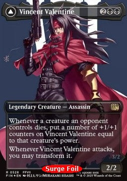 Vincent Valentine // Galian Beast (V.3)⁣ - Magic: The Gathering - FINAL FANTASY: Extras⁣ (Rare)⁣ [528]