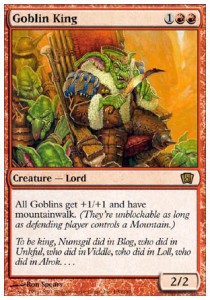 Goblin King⁣ - Eighth Edition⁣ (Rare)⁣ [190]