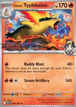 Ethan's Typhlosion⁣ - Destined Rivals: Additionals⁣ (Promo)⁣ [034]