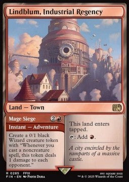 Lindblum, Industrial Regency // Mage Siege⁣ - Magic: The Gathering - FINAL FANTASY⁣ (Rare)⁣ [285]