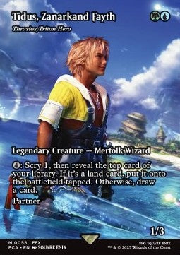 Thrasios, Triton Hero⁣ - Magic: The Gathering - FINAL FANTASY Through the Ages⁣ (Mythic)⁣ [58]