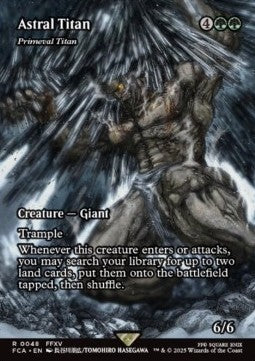 Primeval Titan⁣ - Magic: The Gathering - FINAL FANTASY Through the Ages⁣ (Rare)⁣ [48]