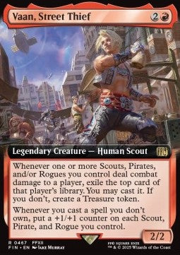 Vaan, Street Thief (V.2)⁣ - Magic: The Gathering - FINAL FANTASY: Extras⁣ (Rare)⁣ [467]