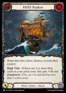 HMS Kraken (Rainbow Foil)⁣ - High Seas⁣ (Rare)⁣ [135]