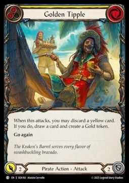 Golden Tipple (Yellow) (Rainbow Foil)⁣ - High Seas⁣ (Common)⁣ [160]