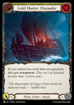 Gold Hunter Marauder (Rainbow Foil)⁣ - High Seas⁣ (Common)⁣ [164]