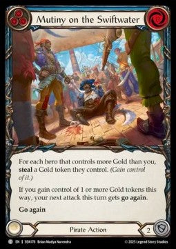 Mutiny on the Swiftwater (Rainbow Foil)⁣ - High Seas⁣ (Common)⁣ [178]