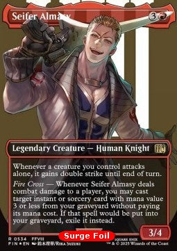 Seifer Almasy (V.3)⁣ - Magic: The Gathering - FINAL FANTASY: Extras⁣ (Rare)⁣ [534]