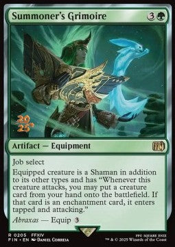 Summoner's Grimoire⁣ - Magic: The Gathering - FINAL FANTASY: Promos⁣ (Rare)⁣ [205]