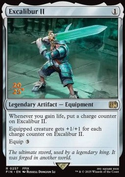 Excalibur II⁣ - Magic: The Gathering - FINAL FANTASY: Promos⁣ (Rare)⁣ [257]
