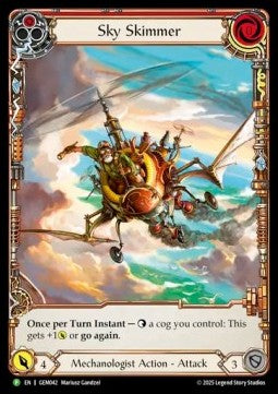 Sky Skimmer (Red) (Extended Art Regular)⁣ - GEM Pack Promos⁣ (Promo)⁣ [042]