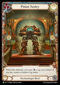Pinion Sentry (Extended Art Rainbow Foil)⁣ - GEM Pack Promos⁣ (Promo)⁣ [045]