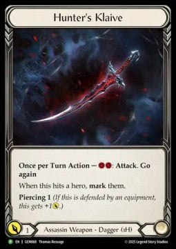Hunter's Klaive (Regular)⁣ - GEM Pack Promos⁣ (Promo)⁣ [068]