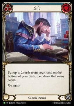 Sift (Blue) (Cold Foil) - Judge Promos (Promo) [JDG-050]