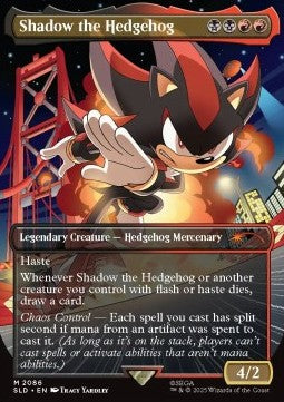 Shadow the Hedgehog⁣ - Secret Lair Drop Series: The Sonic Superdrop⁣ (Mythic)⁣ [2086]