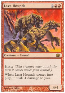 Lava Hounds⁣ - Eighth Edition⁣ (Rare)⁣ [198]