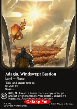 Adagia, Windswept Bastion (V.2)⁣ - Edge of Eternities: Extras⁣ (Mythic)⁣ [372]