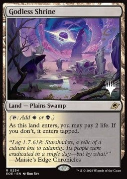 Godless Shrine (V.2)⁣ - Edge of Eternities: Promos⁣ (Rare)⁣ [254]