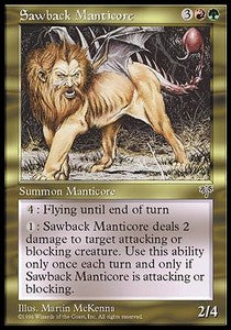 Sawback Manticore⁣ - Mirage⁣ (Rare)