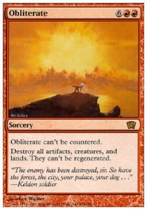 Obliterate⁣ - Eighth Edition⁣ (Rare)⁣ [204]