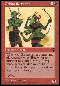 Goblin Recruiter⁣ - Visions⁣ (Uncommon)