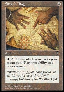 Sisay's Ring⁣ - Visions⁣ (Common)