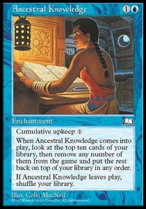 Ancestral Knowledge⁣ - Weatherlight⁣ (Rare)