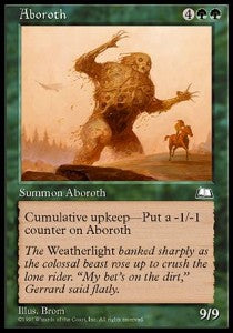 Aboroth⁣ - Weatherlight⁣ (Rare)