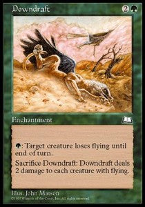 Downdraft⁣ - Weatherlight⁣ (Uncommon)