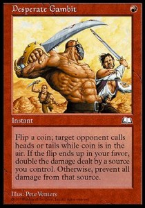 Desperate Gambit⁣ - Weatherlight⁣ (Uncommon)