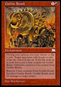 Goblin Bomb⁣ - Weatherlight⁣ (Rare)