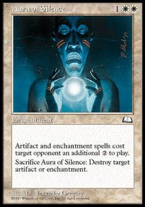 Aura of Silence⁣ - Weatherlight⁣ (Uncommon)