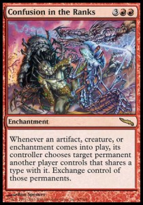 Confusion in the Ranks⁣ - Mirrodin⁣ (Rare)⁣ [87]