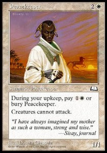 Peacekeeper⁣ - Weatherlight⁣ (Rare)