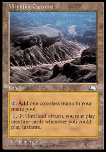 Winding Canyons⁣ - Weatherlight⁣ (Rare)