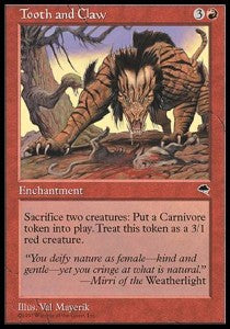 Tooth and Claw⁣ - Tempest⁣ (Rare)