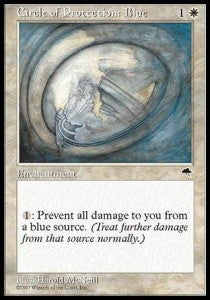Circle of Protection: Blue - Tempest (Common)