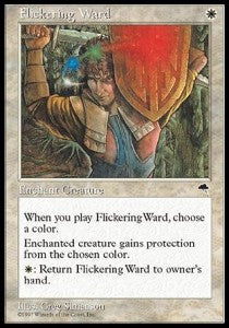 Flickering Ward⁣ - Tempest⁣ (Uncommon)