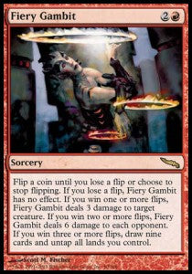 Fiery Gambit⁣ - Mirrodin⁣ (Rare)⁣ [90]