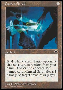 Cursed Scroll⁣ - Tempest⁣ (Rare)